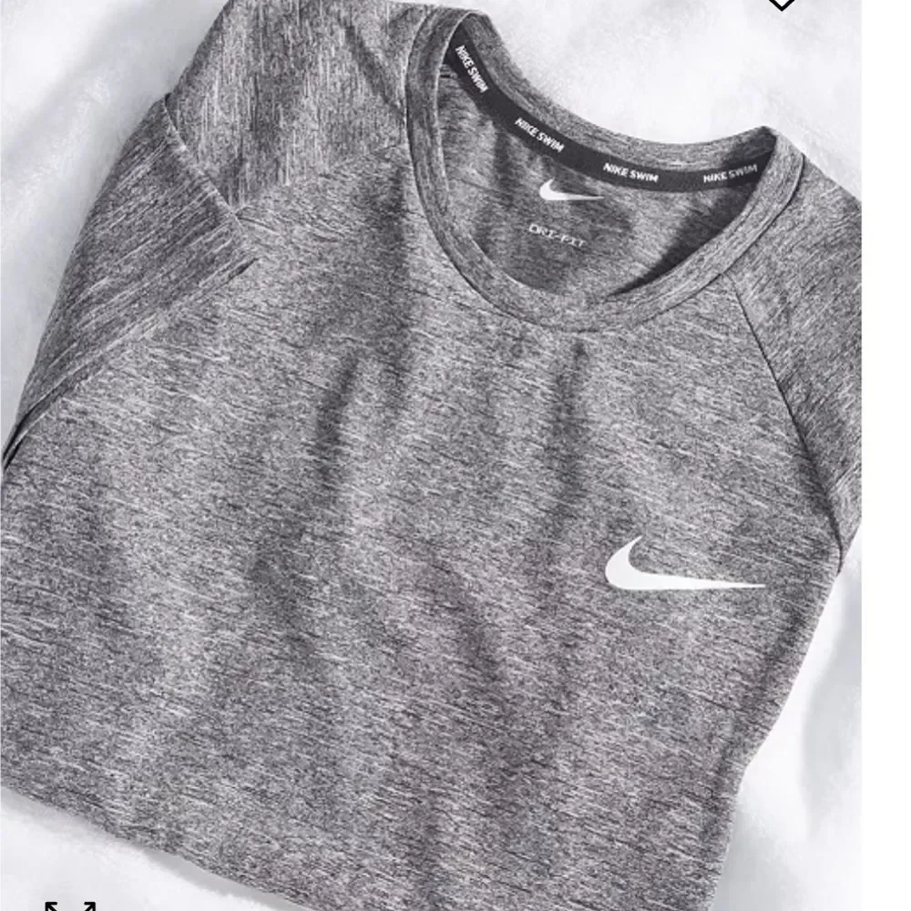 Men's Hydroguard Dri-FIT Stretch UPF 40+ Heather Rash Guard XL Nike